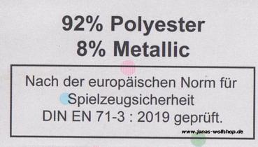 Chenille Metallic .. DIN EN 71-3 : 2019 geprüft